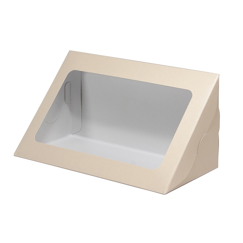 ペーパークラフト 食品容器 三角サンドギフトBOX-240B 100枚/袋