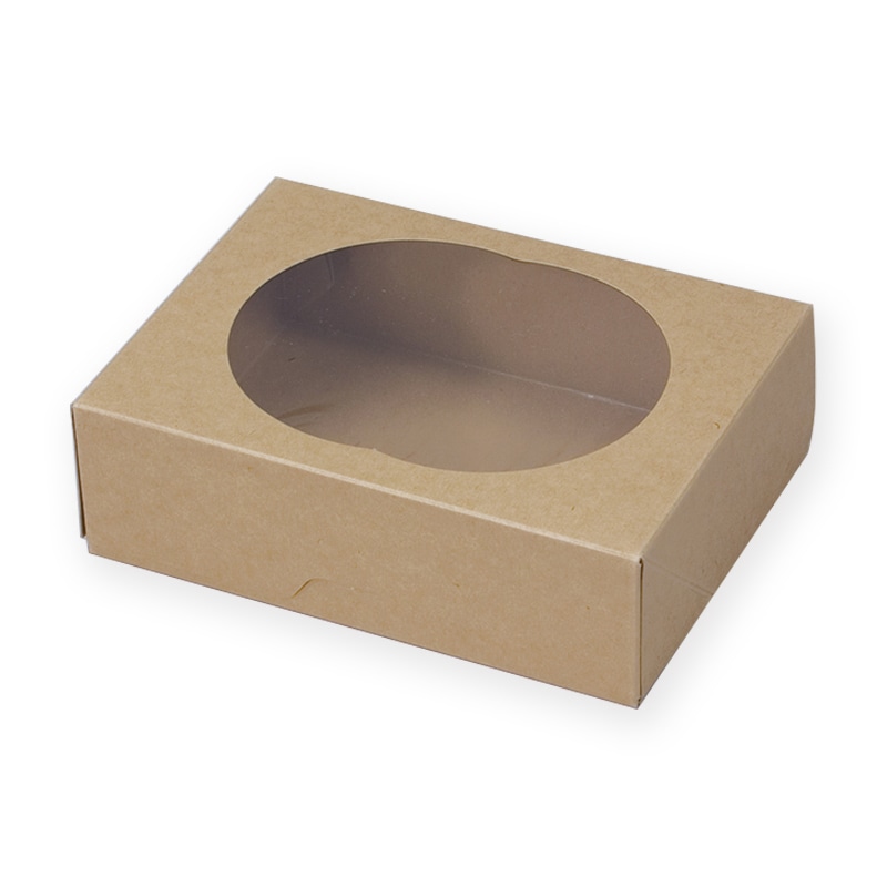 ペーパークラフト スナックケース ウィンドBOX WR-140 クラフト 50枚/袋