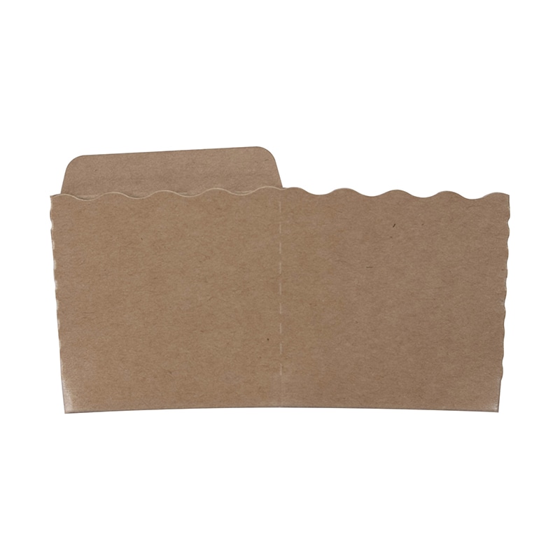 ペーパークラフト ベイキングトレー テーパーピッコラ K-55 無地 133002 100枚/袋(ご注文単位10袋)【直送品】