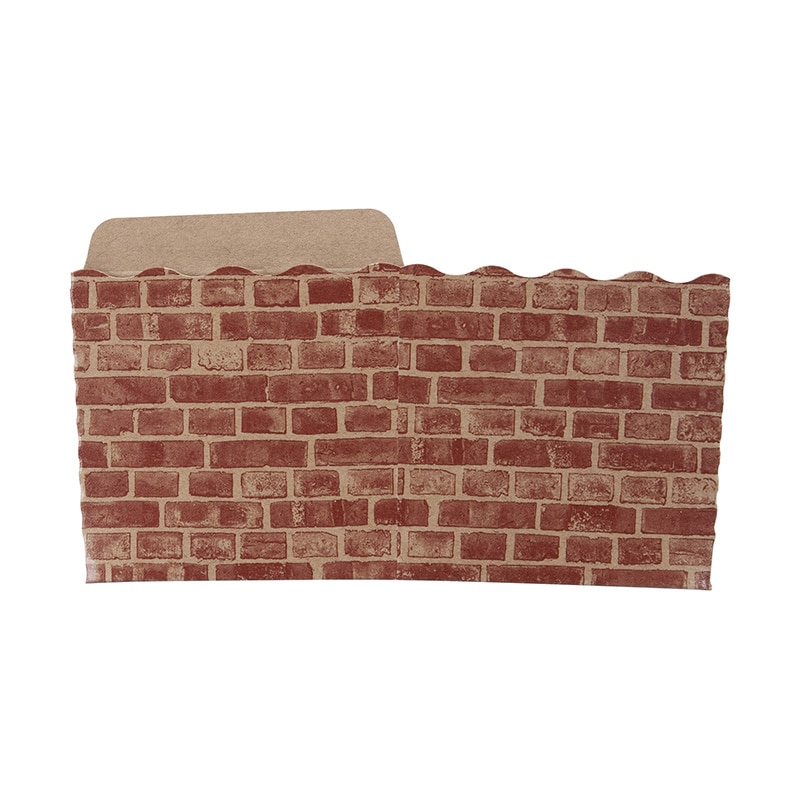 ペーパークラフト ベイキングトレー テーパーピッコラ K-60 レンガ 133023 100枚/袋(ご注文単位10袋)【直送品】
