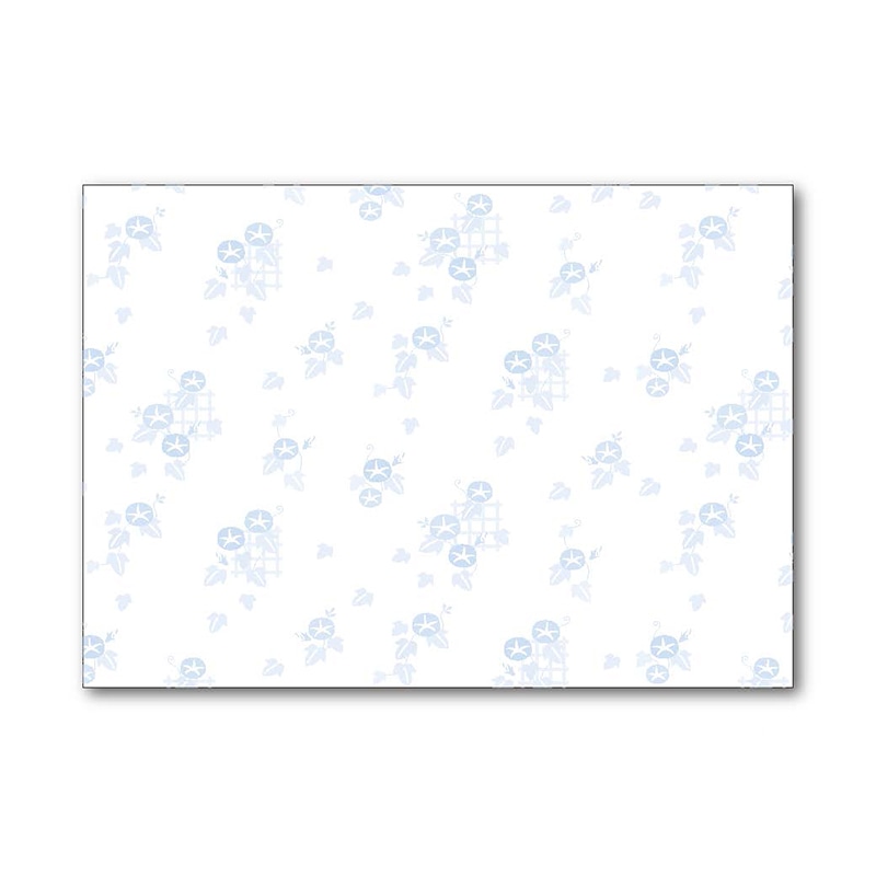 アーテック おしな書き用紙 A4 CT-Y208　朝顔 1冊（ご注文単位1冊）【直送品】