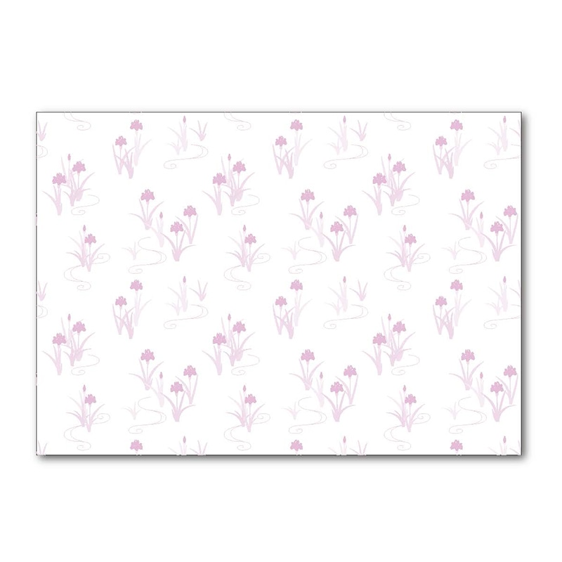 アーテック おしな書き用紙 B4 CT-Y305　しょうぶ 1冊（ご注文単位1冊）【直送品】