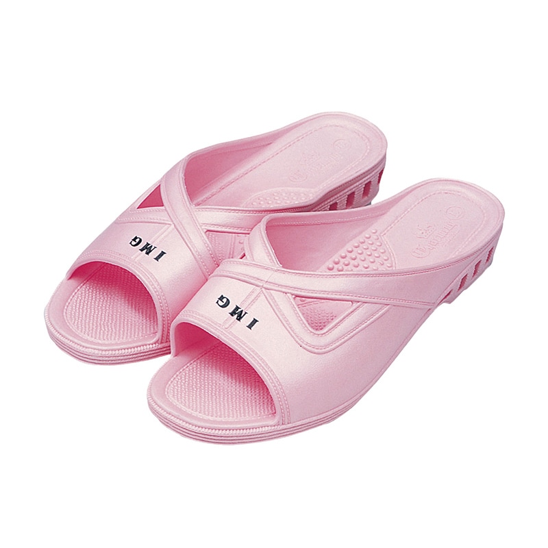 ホスピタルスリッパ　ナース用 M　23cm　ピンク  1足（ご注文単位1足）【直送品】