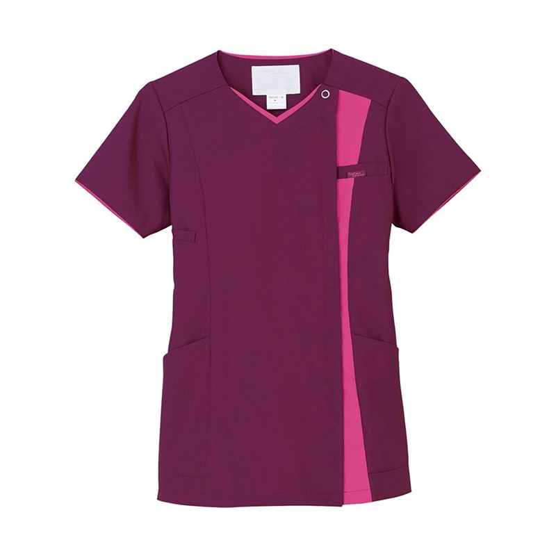 レディスジップスクラブ 7023SC-16 バーガンディ M 1個(ご注文単位1個)【直送品】