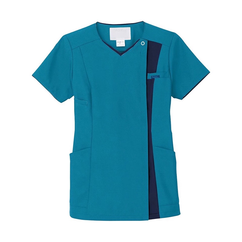 レディスジップスクラブ 7023SC-11 ターコイズ LL 1個(ご注文単位1個)【直送品】