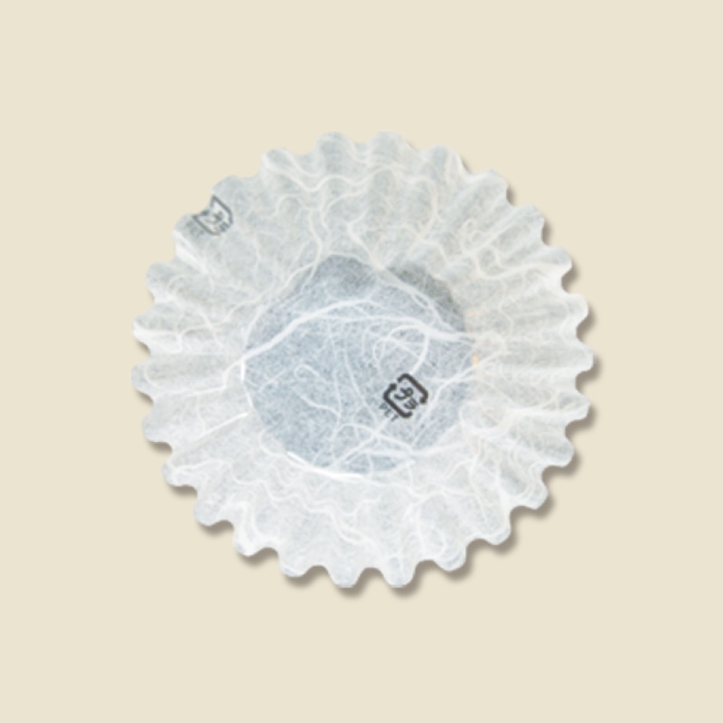 ナニワ紙工 フィルムケース PETカップケース 5F  雲竜ホワイト 1本(500枚入)