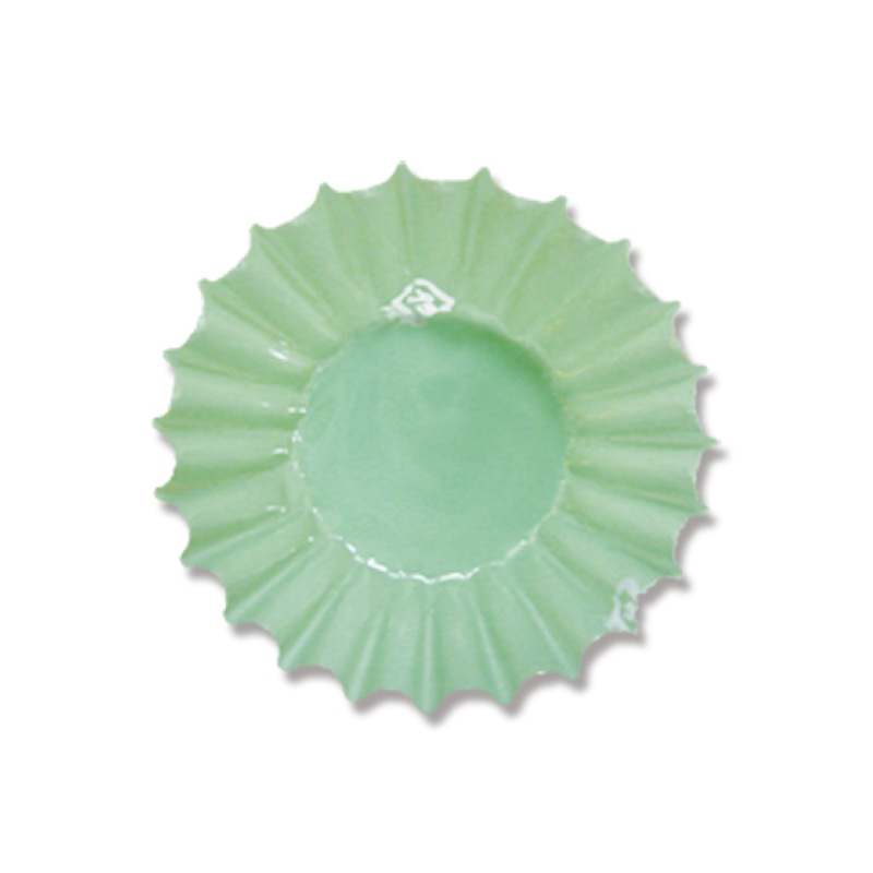 ナニワ紙工 フィルムケース PETカップケース 7F パステルグリーン 1本(500枚入)