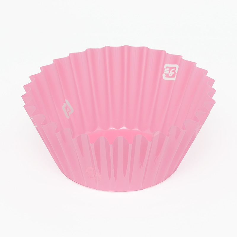 ナニワ紙工 PETカップケース パステルピンク 8F 500枚/本