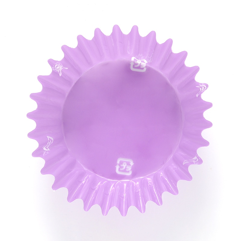 ナニワ紙工 PETカップケース パステルパープル 8F 500枚/本