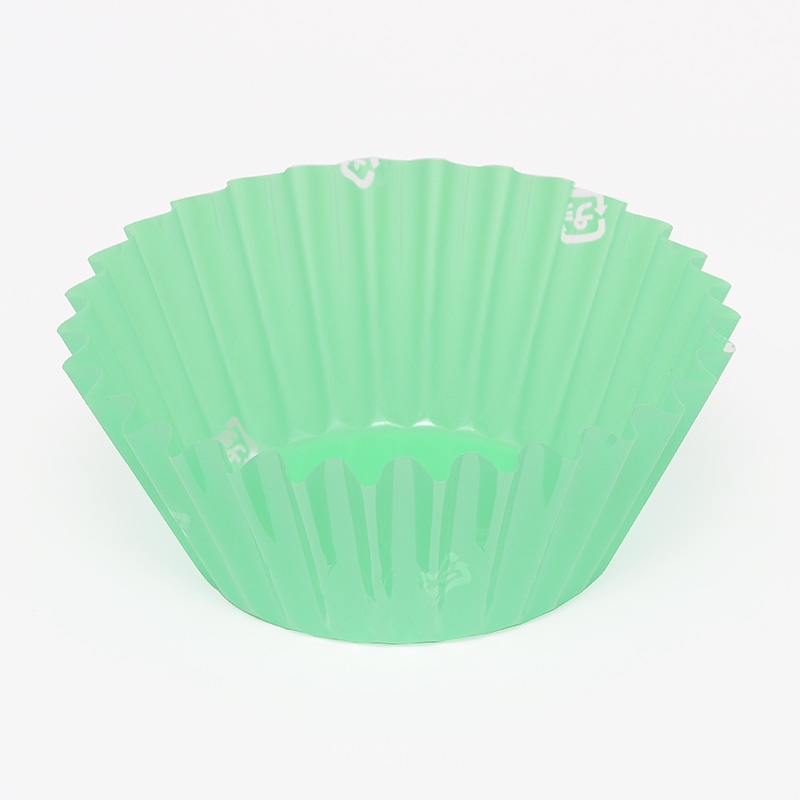 ナニワ紙工 PETカップケース パステルグリーン 8F 500枚/本