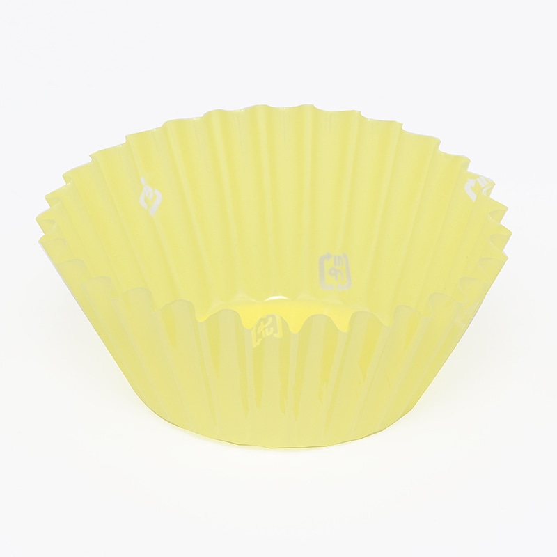 ナニワ紙工 PETカップケース パステルイエロー 8F 500枚/本