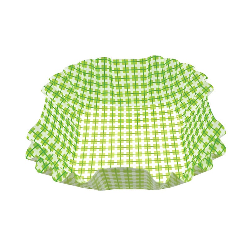 シンメイ NEW純白ペットケース　角 正 チェック柄　緑 1パック（ご注文単位20パック）【直送品】