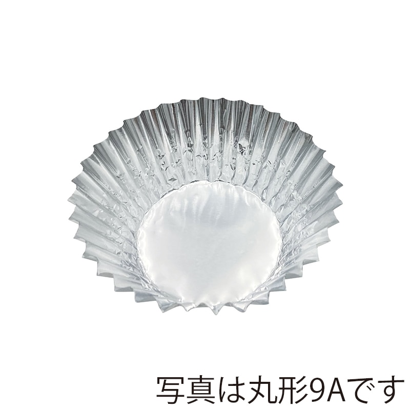 シンメイ アルミケース　丸型　8A 合紙入り 500枚 1パック（ご注文単位30パック）【直送品】