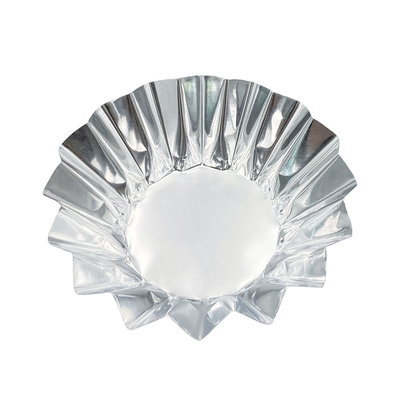 シンメイ アルミケース　マドレーヌ3号 合紙入り 500枚 1パック（ご注文単位20パック）【直送品】