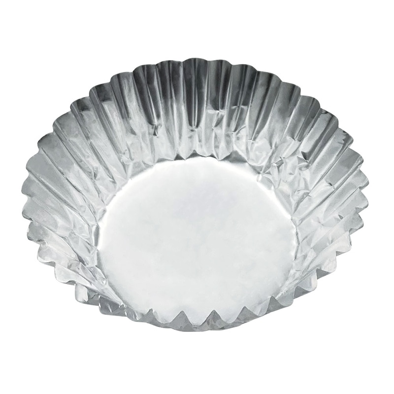 シンメイ アルミケース　丸型　合紙無 6A  1パック（ご注文単位30パック）【直送品】