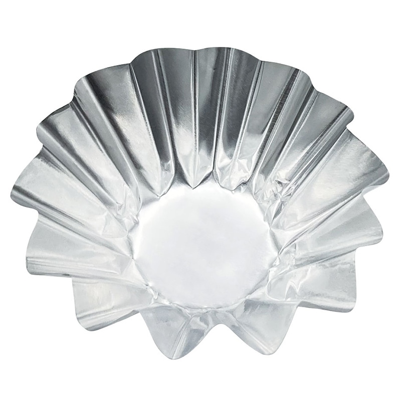 シンメイ アルミケース　マドレーヌ　合紙無 2号  1パック（ご注文単位20パック）【直送品】