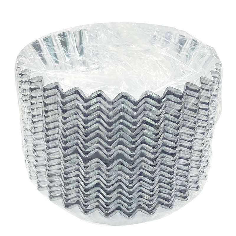 シンメイ アルミケース マドレーヌ 合紙無 7号 1パック(ご注文単位20パック)【直送品】