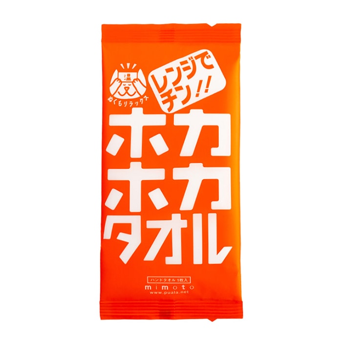 mimoto ウェットタオル PUALA ホカホカタオル 200枚/箱（ご注文単位1箱）【直送品】