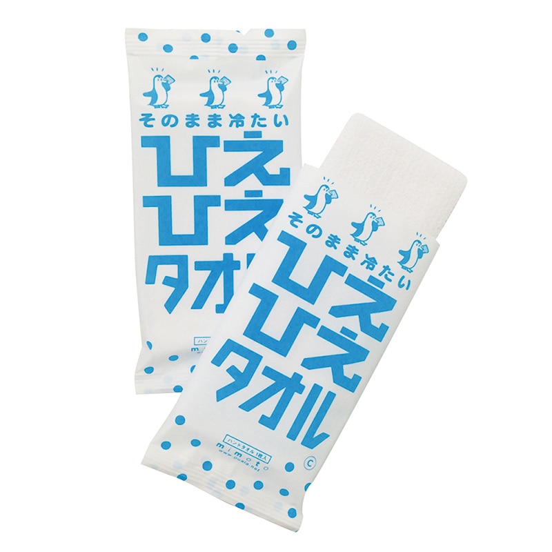 mimoto ウェットタオル PUALA ひえひえタオル 200枚/箱(ご注文単位1箱)【直送品】