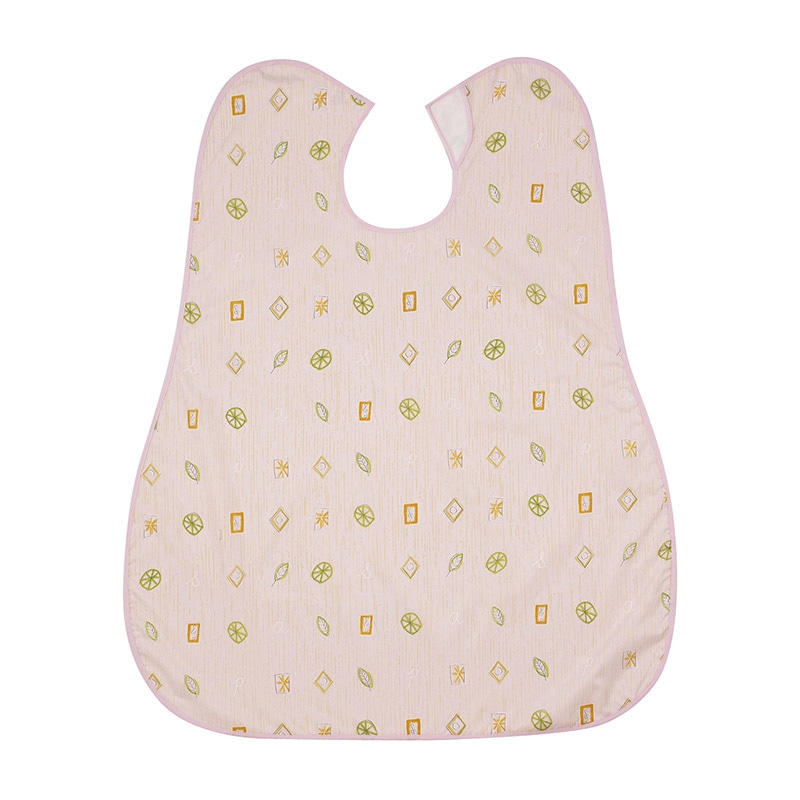 超撥水食事用エプロン　80×90cm　ピンク   1個（ご注文単位1個）【直送品】