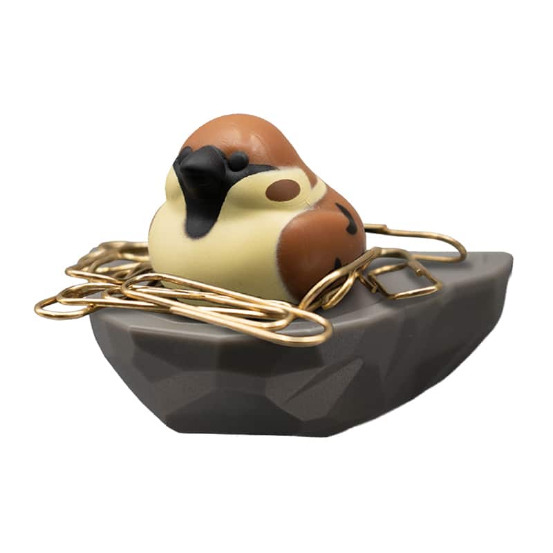 ビッテ トリの巣 クリップホルダー スズメ 877clip＿suzume 1個（ご注文単位1個）【直送品】