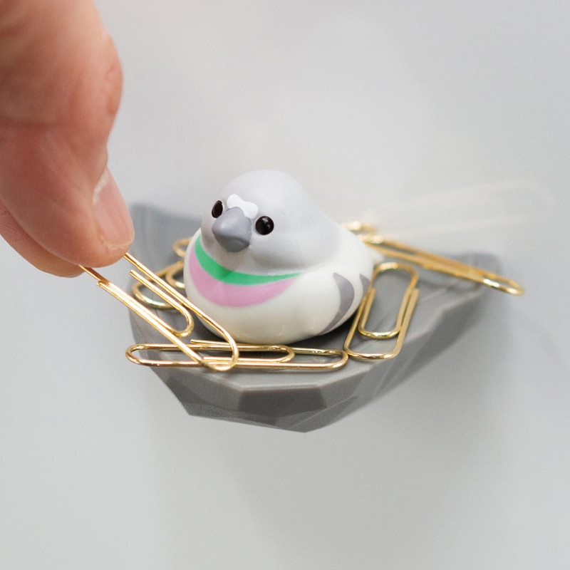 ビッテ トリの巣 クリップホルダー ドバト 878clip＿dobato 1個（ご注文単位1個）【直送品】