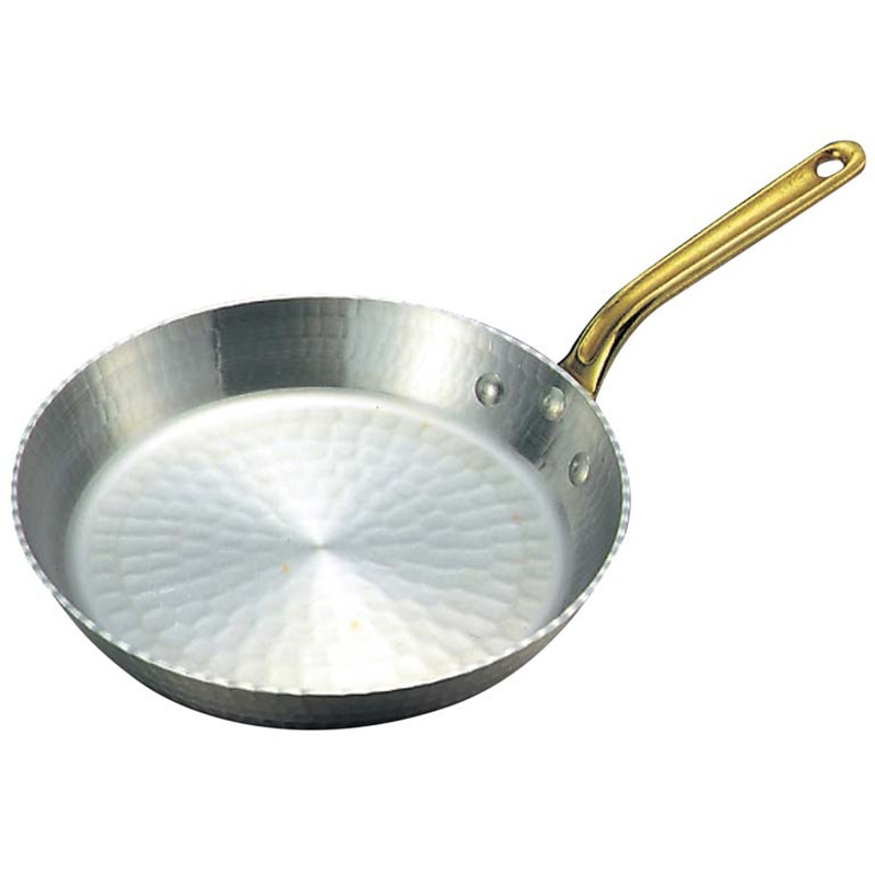 中尾アルミ製作所 アルミ　片手　パエリア鍋　21cm   1個（ご注文単位1個）【直送品】