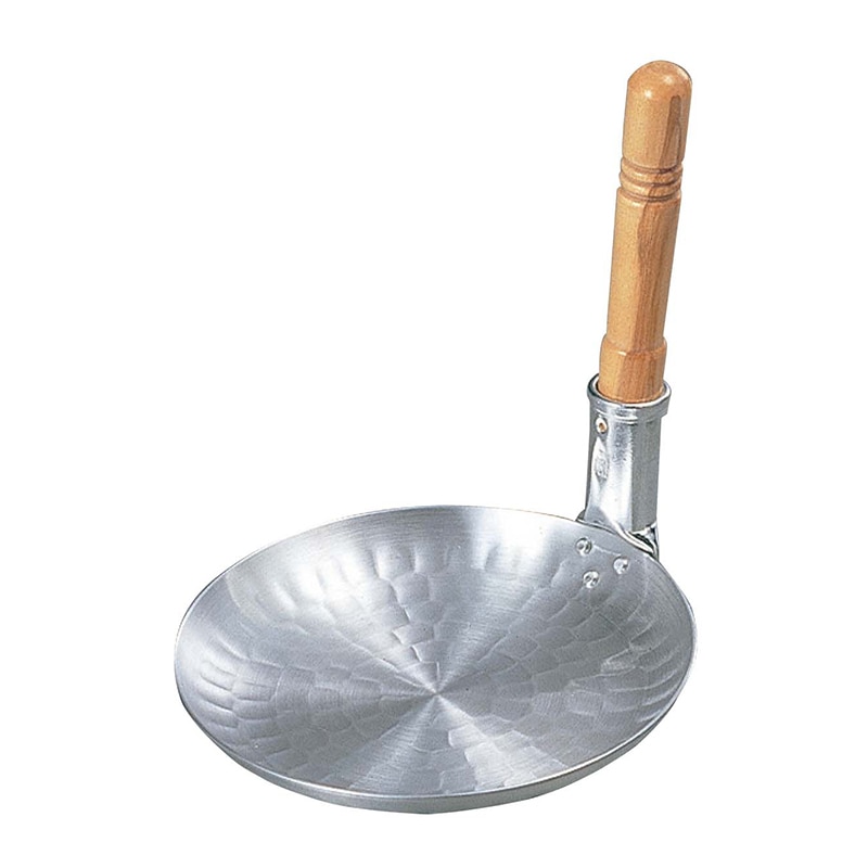 中尾アルミ製作所 アルミ 打出 浅型 親子鍋 柄付 小 1個(ご注文単位1個)【直送品】