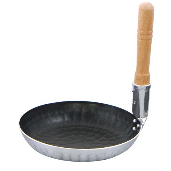 中尾アルミ製作所 アルミ 打出 シルク(フッ素樹脂加工)深型 親子鍋 柄付 小(内径145) 1個(ご注文単位1個)【直送品】