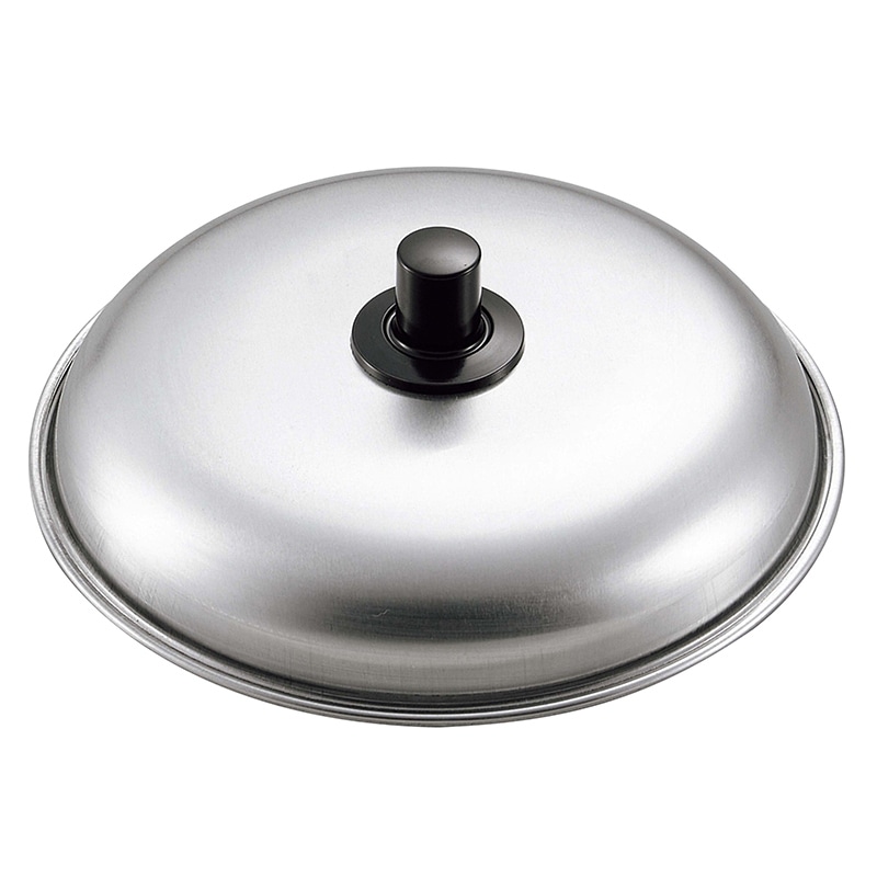 中尾アルミ製作所 アルミ　親子鍋蓋　アルマイト仕上 エントツ無　大  1個（ご注文単位1個）【直送品】