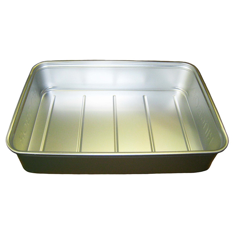 中尾アルミ製作所 アルマイト　キングボックス（番重）特大　150mm   1個（ご注文単位1個）【直送品】