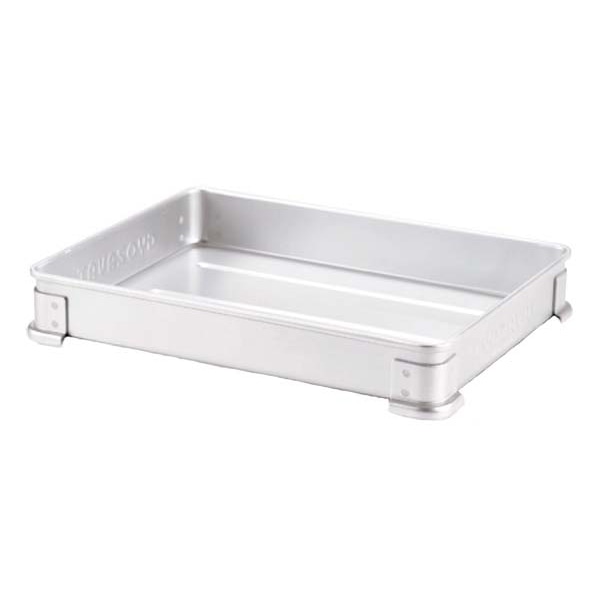 中尾アルミ製作所 ナカオ　アルマイト　そば兼用　餃子バット身　大   1個（ご注文単位1個）【直送品】