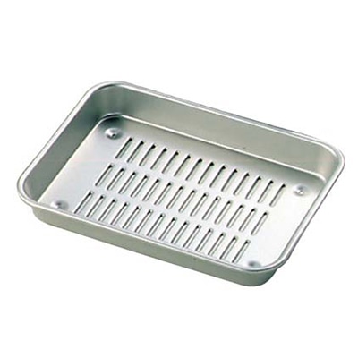 中尾アルミ製作所 アルマイト　N型　水切バット 21号（230×160×28）  1個（ご注文単位1個）【直送品】