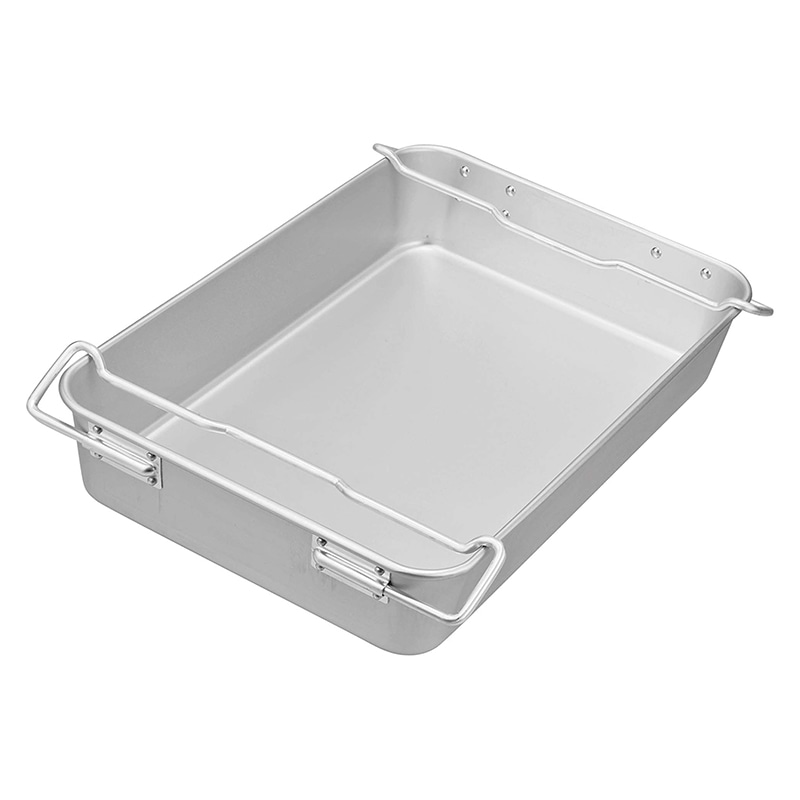 中尾アルミ製作所 アルマイト キングコンテナー 小 470×345×H100 1個(ご注文単位1個)【直送品】