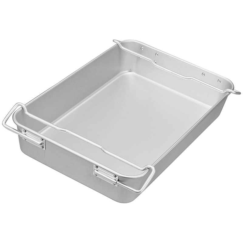 中尾アルミ製作所 アルマイト キングコンテナー 大 660×440×H120 1個(ご注文単位1個)【直送品】