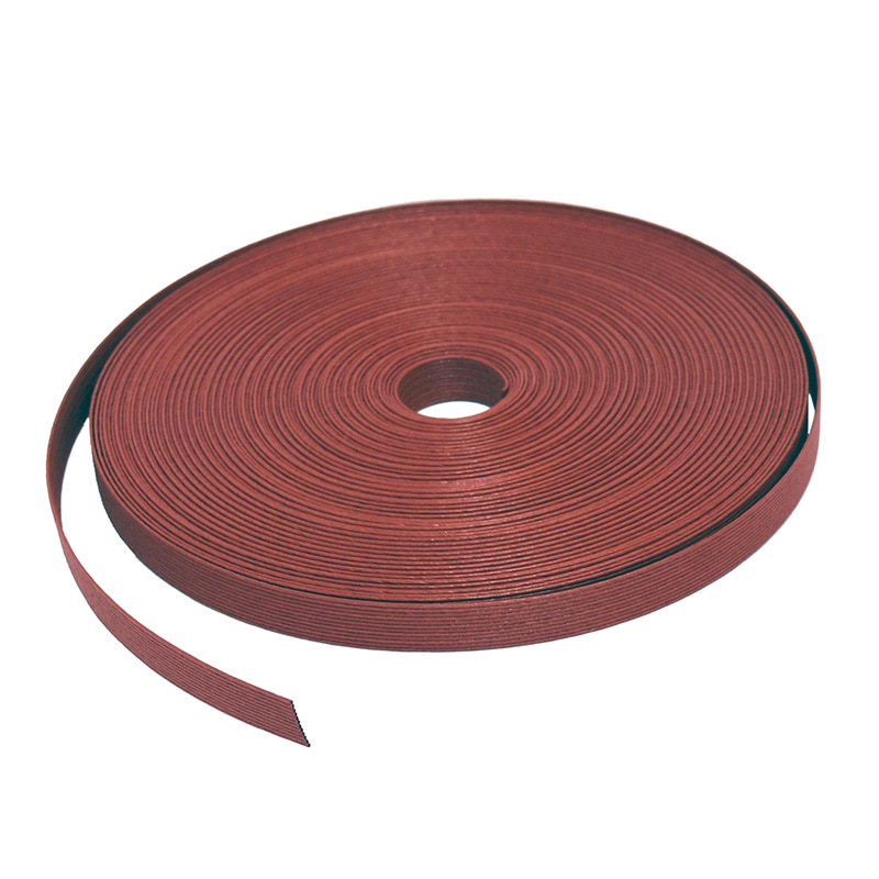 紺屋商事 紙バンド 30m 赤 00000023 1巻（ご注文単位1巻）【直送品】