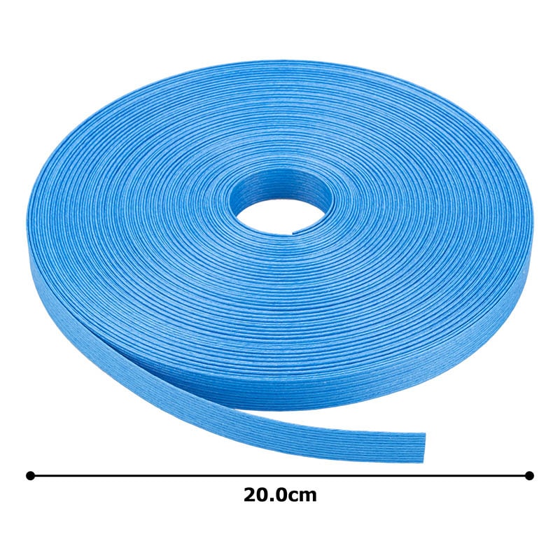 紺屋商事 紙バンド 30m 水色ブルー 00000033 1巻（ご注文単位1巻）【直送品】