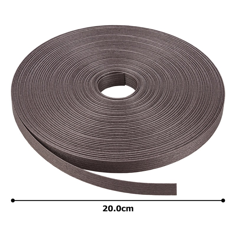 紺屋商事 紙バンド 30m チョコ 00000133 1巻（ご注文単位1巻）【直送品】