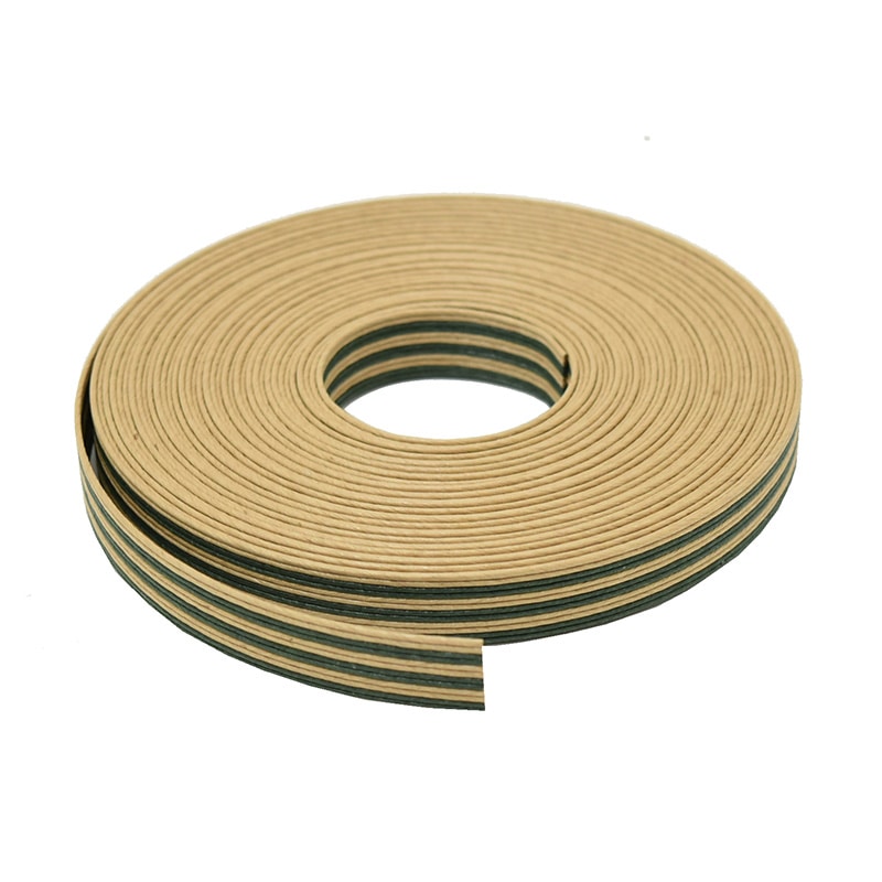 紺屋商事 紙バンド 10m 茶／Bグリーンツートン 00000251 1巻（ご注文単位1巻）【直送品】