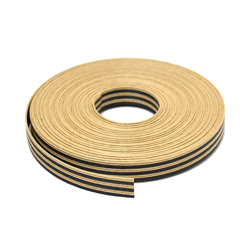 紺屋商事 紙バンド 10m 茶／黒ツートン 00000271 1巻（ご注文単位1巻）【直送品】