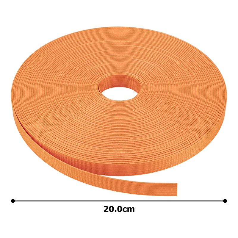 紺屋商事 紙バンド 30m キャロット 00000313 1巻（ご注文単位1巻）【直送品】