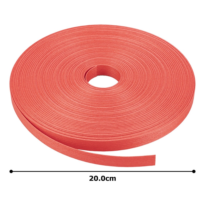 紺屋商事 紙バンド 30m ローズ 00000463 1巻（ご注文単位1巻）【直送品】