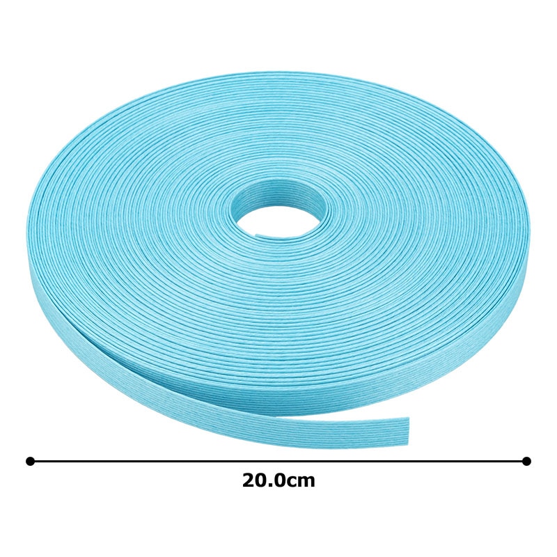 紺屋商事 紙バンド 30m スカイブルー 00000543 1巻（ご注文単位1巻）【直送品】