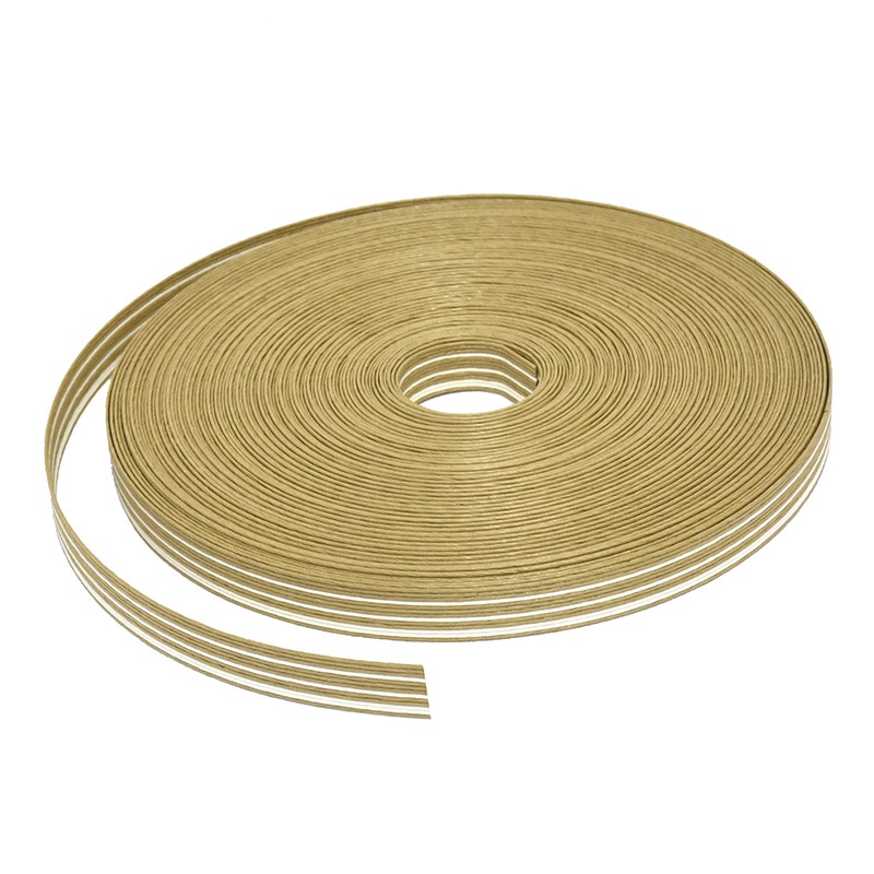 紺屋商事 紙バンド 13本 30m 白／茶グラデ 00000583 1巻（ご注文単位1巻）【直送品】