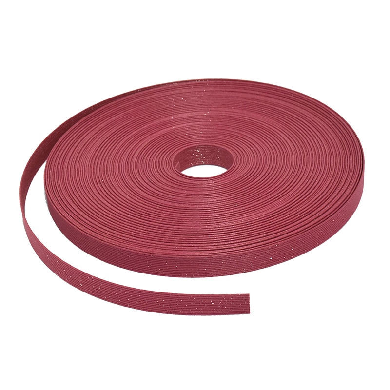 紺屋商事 紙バンド 30m ラズベリーラメ 00000943 1巻（ご注文単位1巻）【直送品】