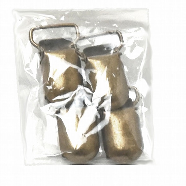 紺屋商事 ワニクリップ アンティーク 4個入 00550014 1パック(ご注文単位1パック)【直送品】