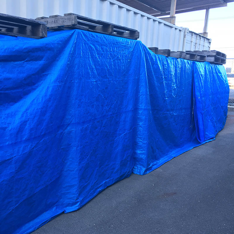 三愛 輸入ブルーシート #3000 7.2×9m 10134406M71307290 3枚/包(ご注文単位1包)【直送品】