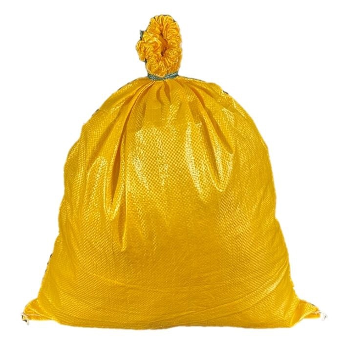 三愛 PP強力土のう袋 黄色 480×620mm  400枚/包（ご注文単位1包）【直送品】