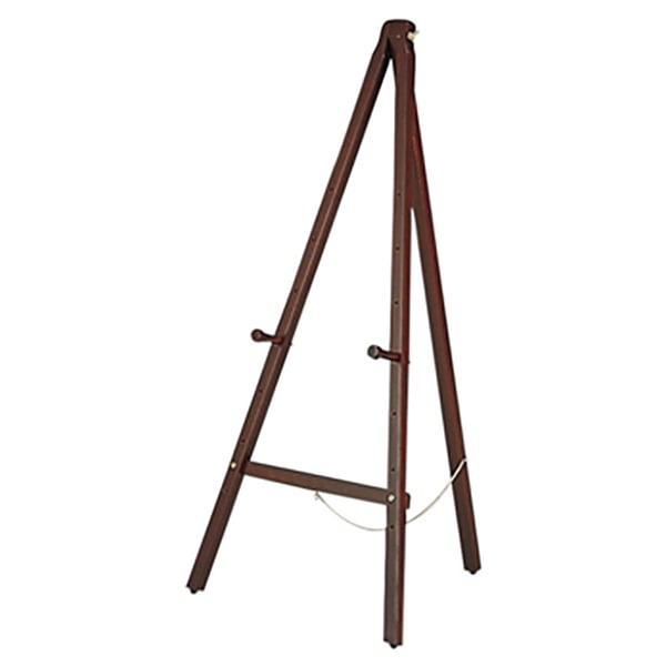 アルファ 三角イーゼル ブラウン LA8-0072 1台（ご注文単位1台）【直送品】