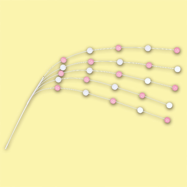 アルファ 餅花バリュー5本シダレ SV7-2000 1本（ご注文単位5本）【直送品】